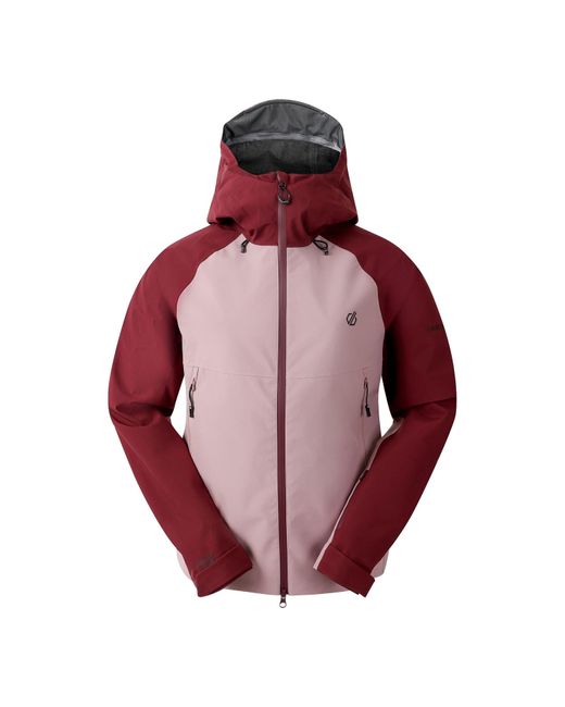 Dare 2b Red Ladies Assert Ii Ski Jacket (Heather/Fig)