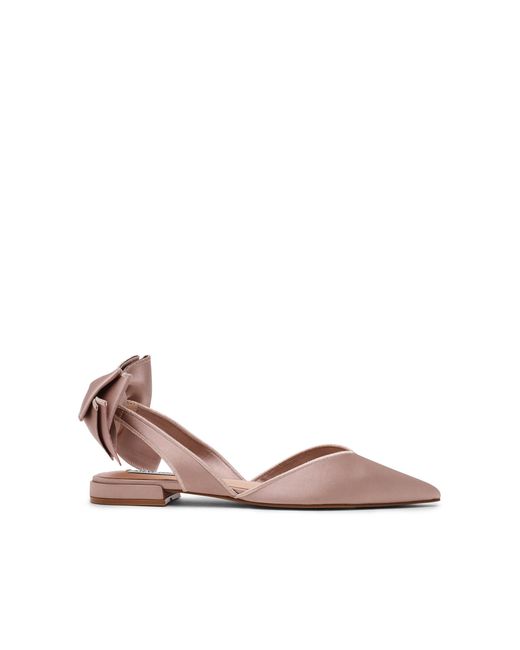 Steve Madden Brown Synthia Flat Nude Ballet Flats
