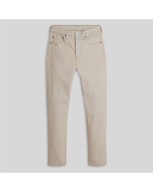 Levi's Natural Levi's Cropped Jeans