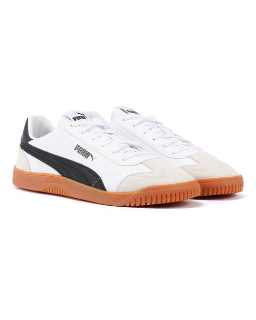 PUMA White Club 5V5 Sd/ Trainers Leather