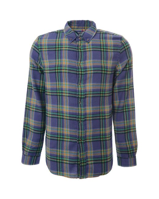 Paul Smith Blue Ls Tailored Fit Shirt Bd for men