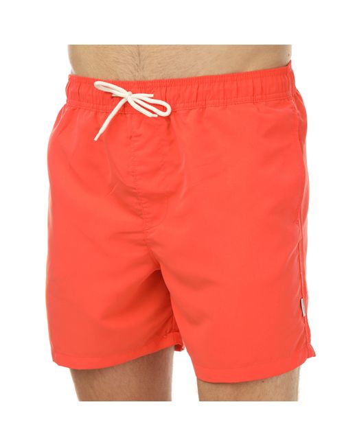 Jack & Jones Red Aruba Swim Shorts for men