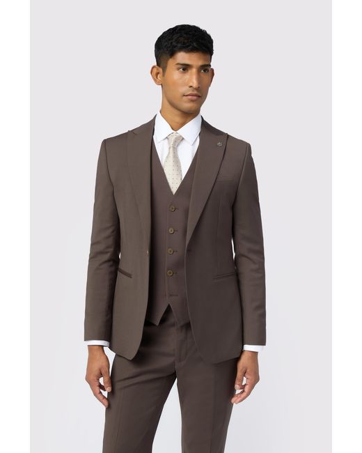 Ted Baker Brown Slim Fit Jacket for men