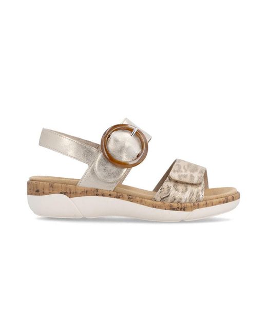Remonte Metallic R6853 Ankle Strap Sandals Multi