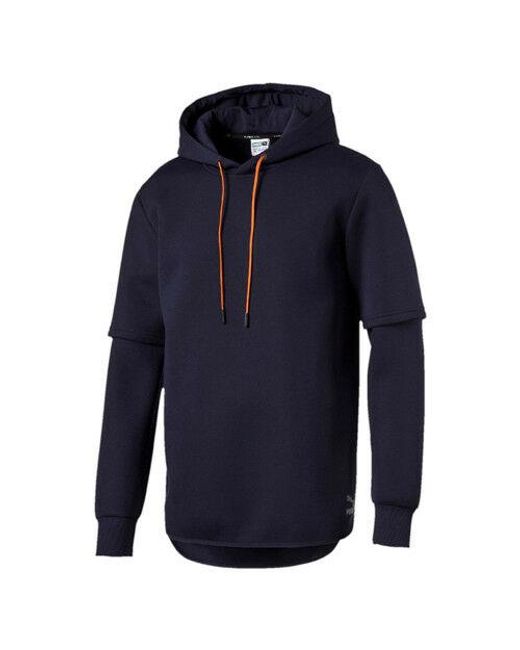 PUMA Blue Evo Layer Top Pullover Hoody 571644 08 A61E Textile for men