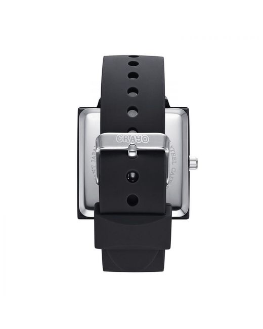 Crayo Black Dream Strap Watch