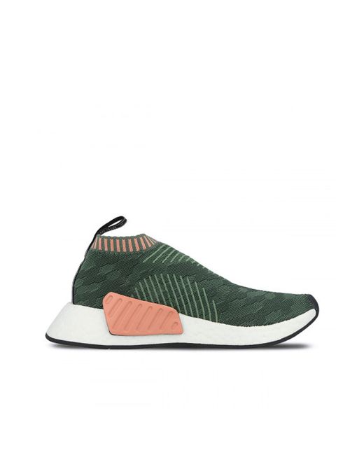 Adidas Green Nmd Cs2 Primeknit Trainers