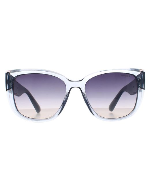 Guess Purple Square Shiny Light Gradient Go00051