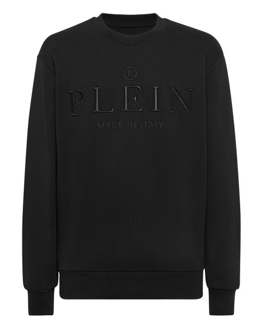 Philipp Plein Sweatshirt Round Neck Ls Tm in Black für Herren