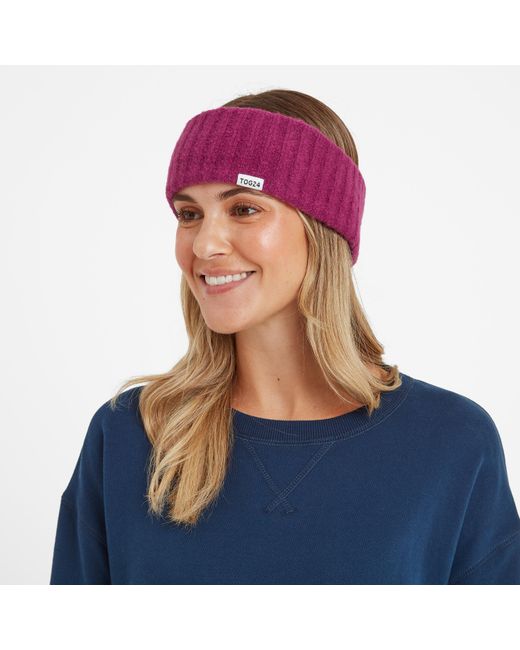 TOG24 Blue Ranora Knit Headband Faded
