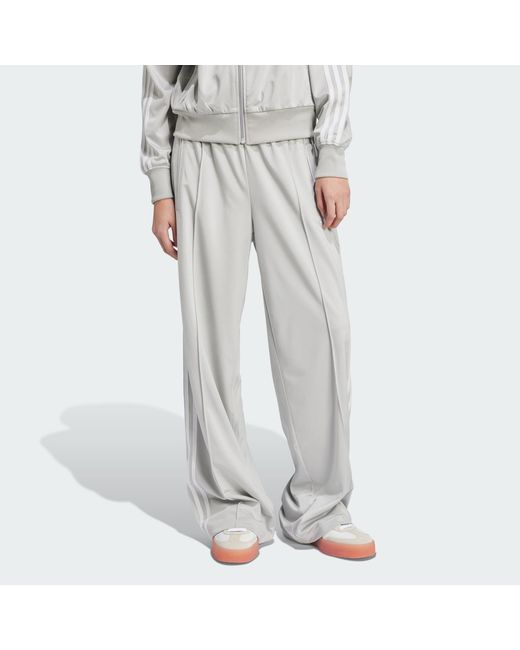 Adidas Originals Gray Adicolor Classic Firebird Loose Track Pants