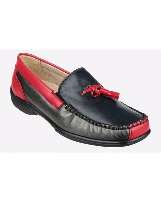 Cotswold Black Biddlestone Loafer Shoe for men
