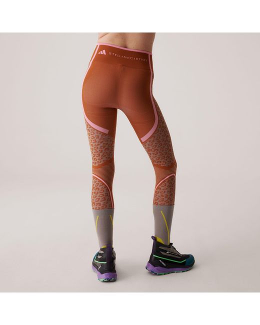 Adidas By Stella McCartney Brown Truestrength Seamless Leggings