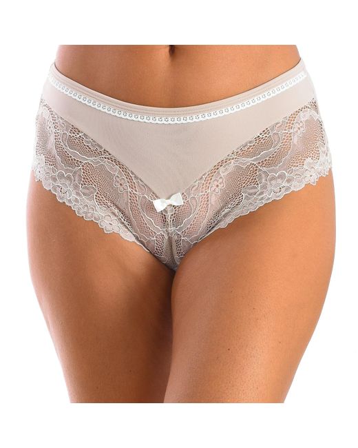 Selene Br600 Kant Culotte Slip in het Gray