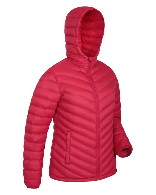 Mountain Warehouse Red 'Seasons' Padded Jacket Water Resistant Winter Coat