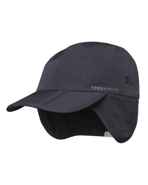 Trekmates Blue Higgor Cap Windproof Softshell Goretex Infinium Warm Hiking Outdoor Hat for men