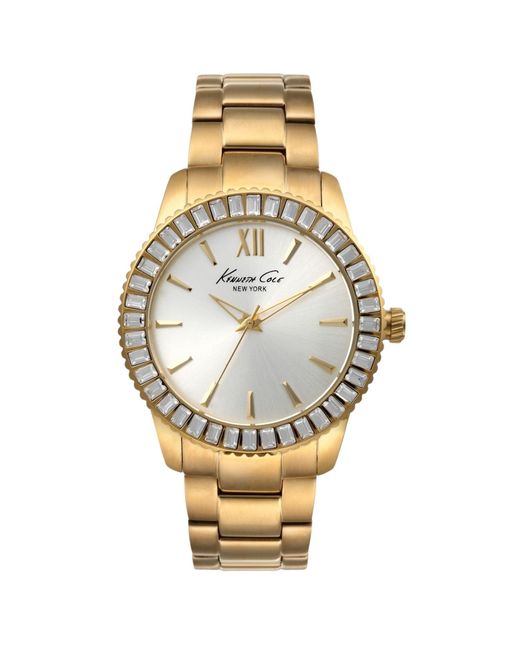 Kenneth Cole Metallic Ladies Watch Quartz Steel