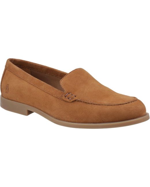 Hush Puppies Brown Natasha Leather Loafers