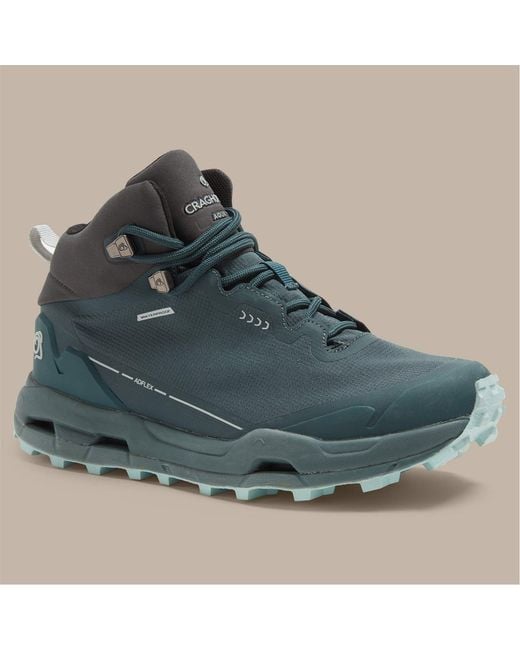 Craghoppers Blue Adflex Mid Top Hiking Boots