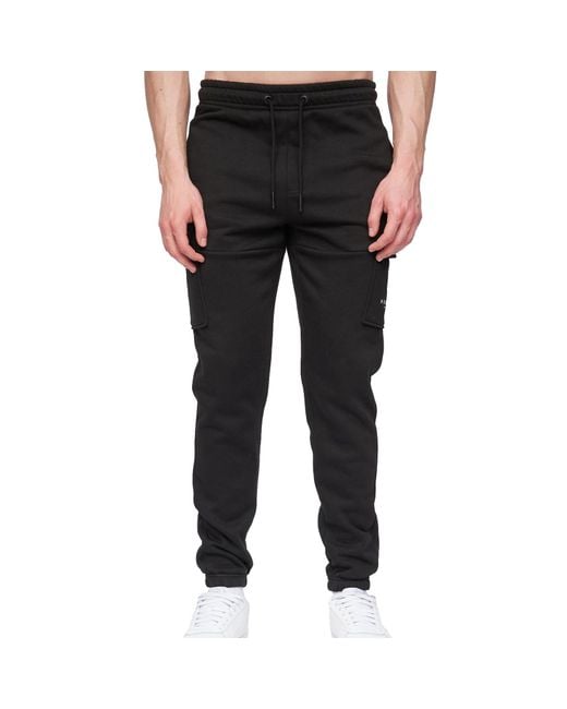 Henleys Black Moorehen Joggers for men