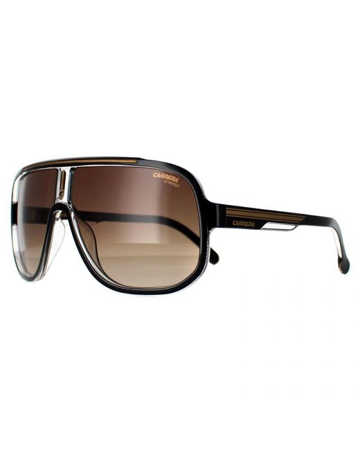Carrera Brown Rectangle Gradient 1058/S for men