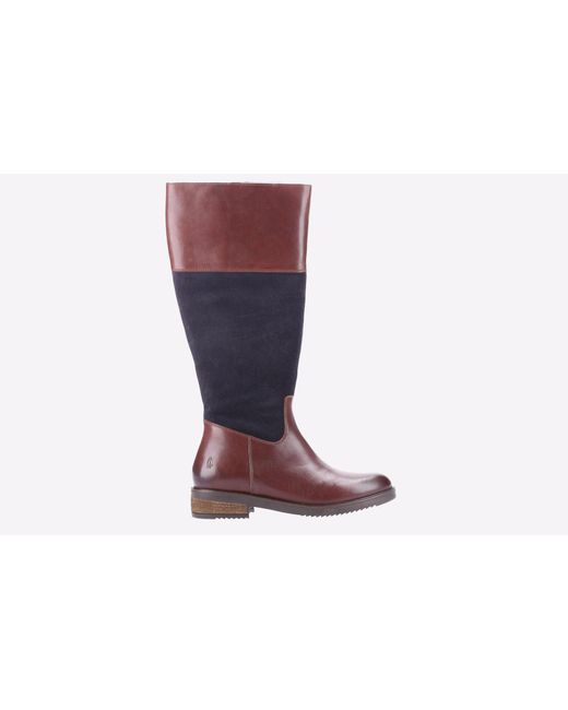 Hush Puppies Purple Kitty Leather