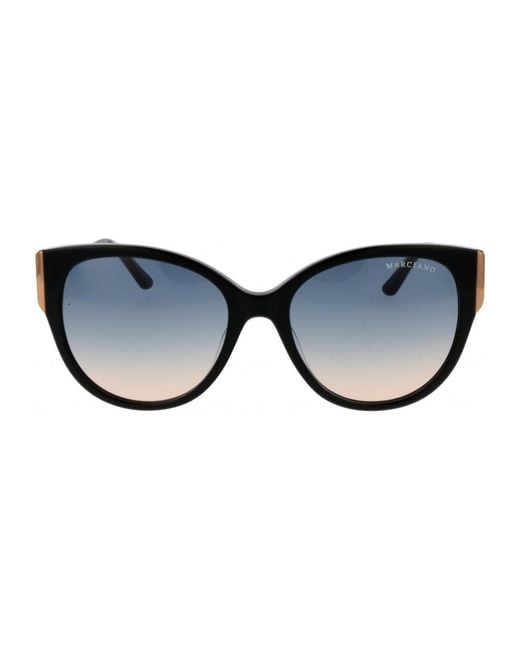 MARCIANO BY GUESS Black Gm0834 5601W 56 01W Sunglasses