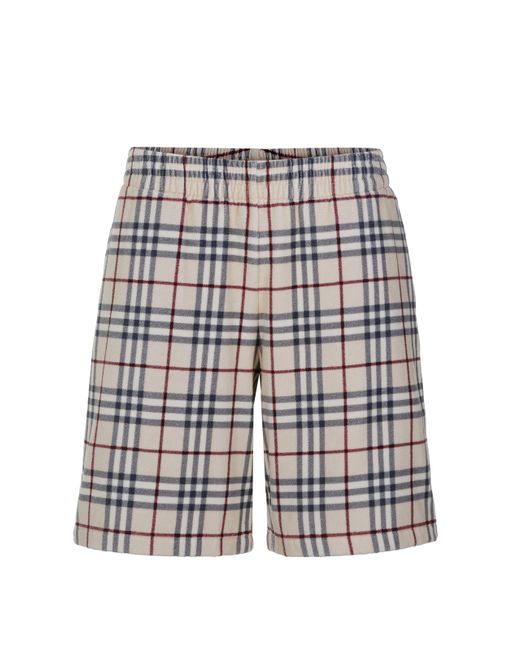 Burberry Debson Korte Broek Beige in het White voor heren