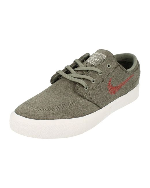 Nike Green Sb Zoom Janoski Flyleather Rm Trainers for men