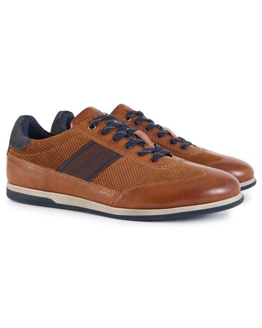 Bugatti Brown Slim Trainers for men