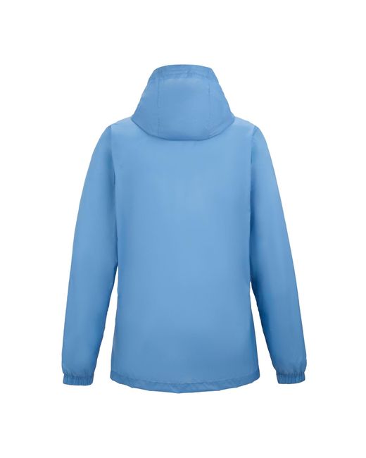 Regatta Blue Ladies Pack It Iii Waterproof Jacket (Washed Denim)
