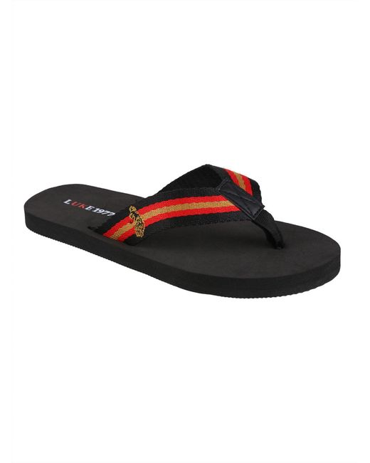 Luke 1977 Black Benn Flip Flops for men