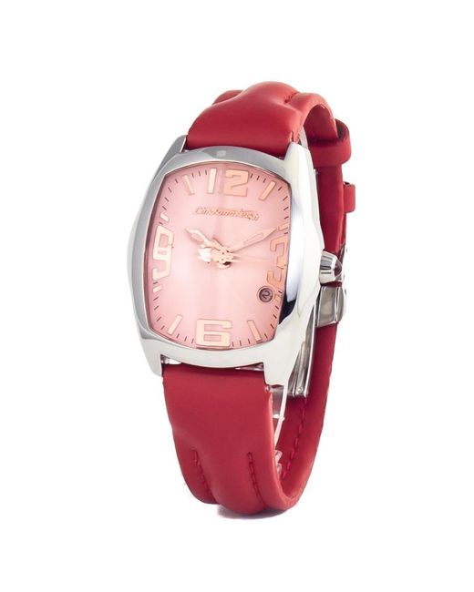 Chronotech Red Watch Ct7588L-04 (33 Mm)