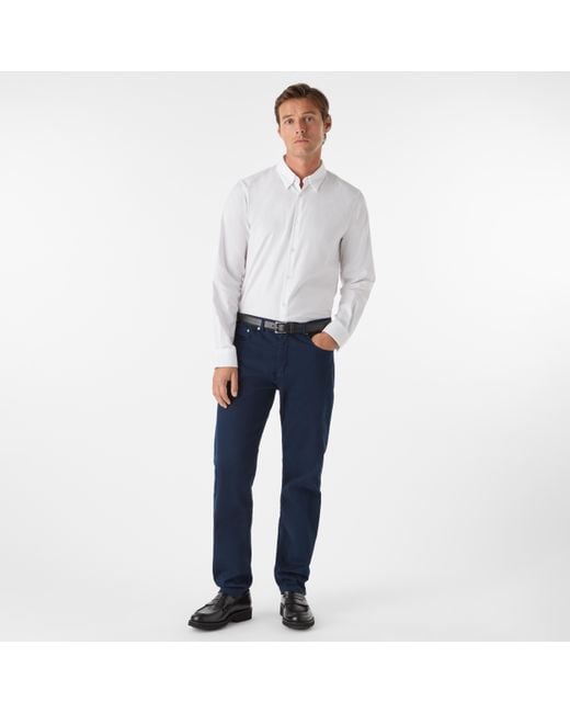 Oliver Sweeney White 100% Cotton Shirt for men