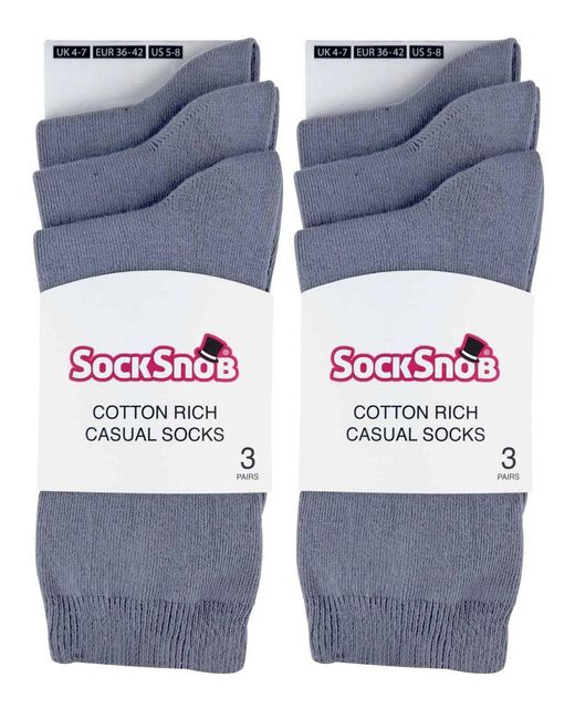 Sock Snob Blue Sock Snob Womens