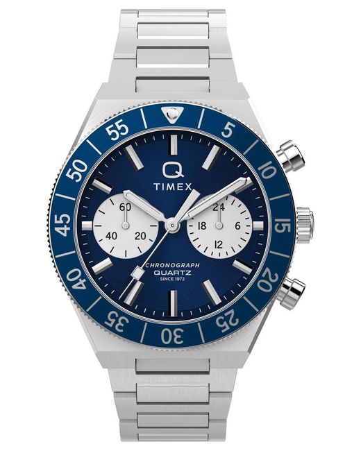 Timex Q Continental Herren Armbanduhr Tw2Y55900 in Blue für Herren