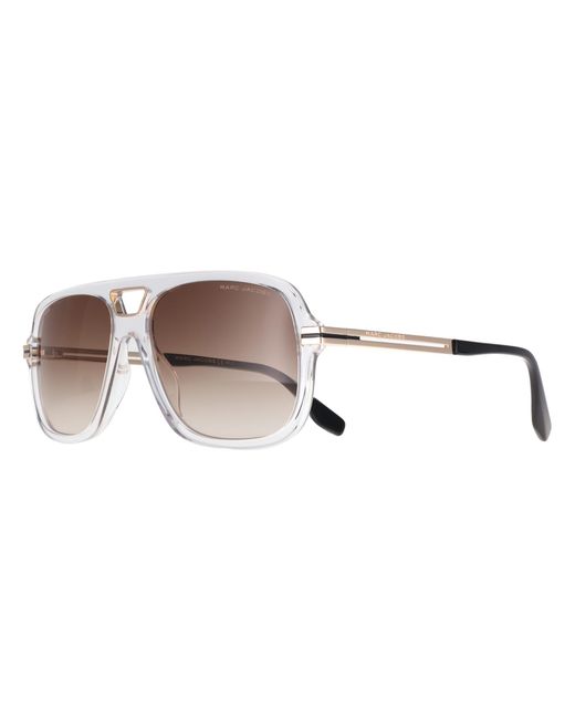 Marc Jacobs Brown Aviator Crystal Gradient 415/S for men