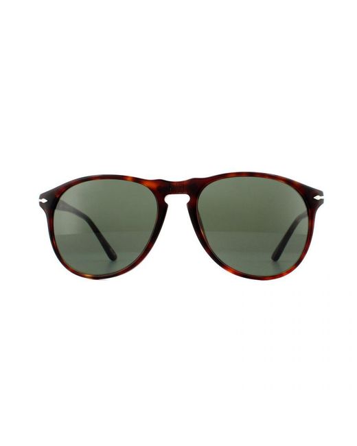 Persol Green Sunglasses 9649 24/31 Havana for men