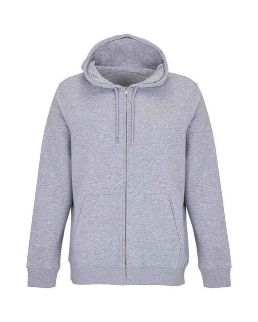 Sol's Blue Adult Calipso Marl Full Zip Hoodie Marl)