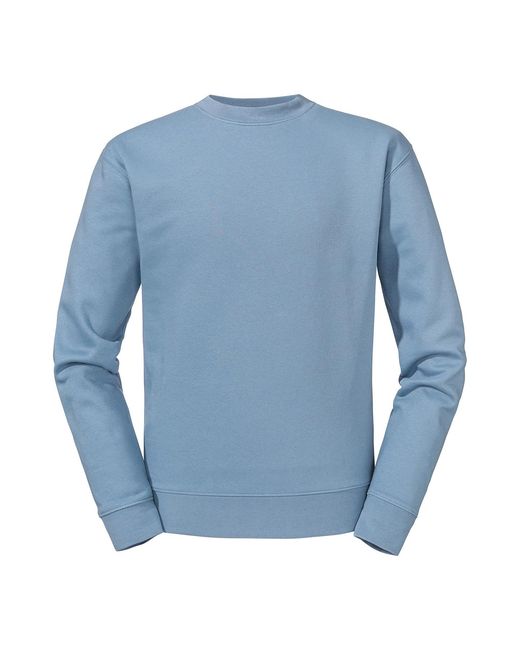 Russell Blue Set-In Sweatshirt (Mineral) for men