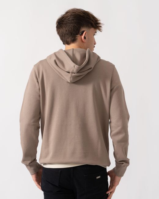 Boss Gray Wetalk Pullover Hoodie for men