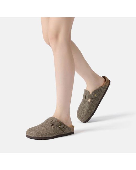 EverAu Australia Brown Ever Au Nightjarwea Leather Sandals