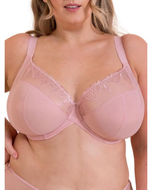 Curvy Kate Pink Flare Plunge Bra