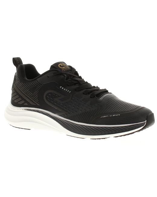 Cruyff Black Trainers Pelayo Lace Up for men