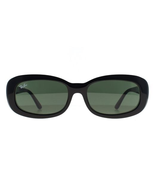 Ray-Ban Green Oval Polished Rb2221