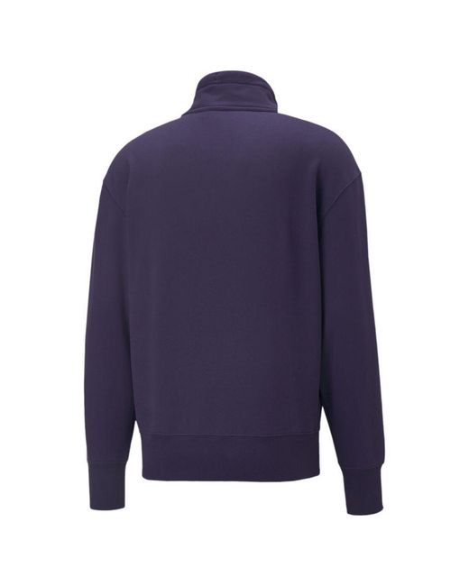 PUMA Blue X Ami Half-Zip Sweatshirt