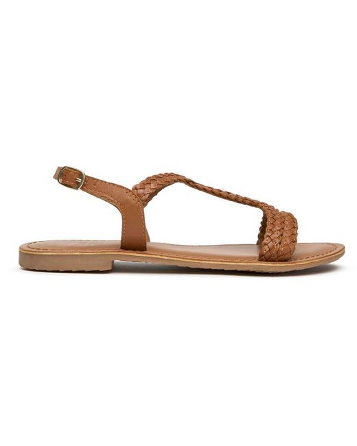 Sole Brown Heath Sandals