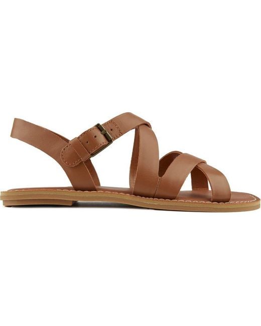 TOMS Brown Sicily Sandals