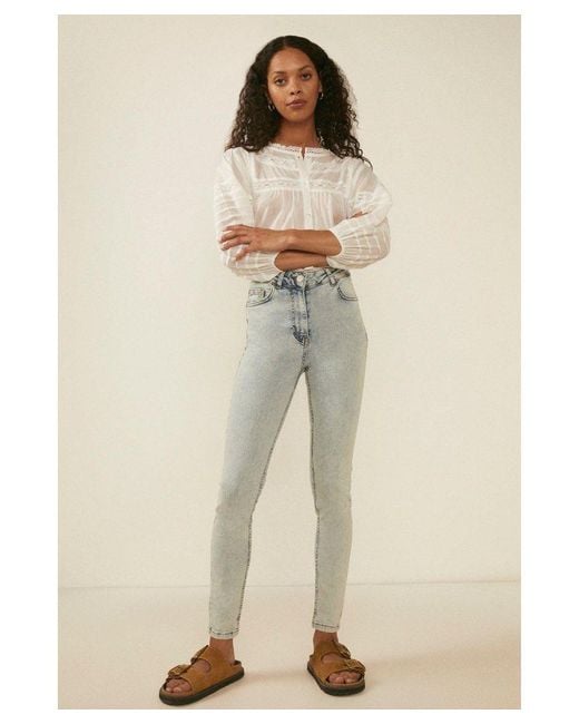 Oasis Natural Lily High Rise Skinny Jean