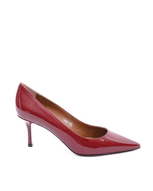 Versace 19.69 Abbigliamento Sportivo Red 19V69 Pump Ines65 Vernice Bordeaux